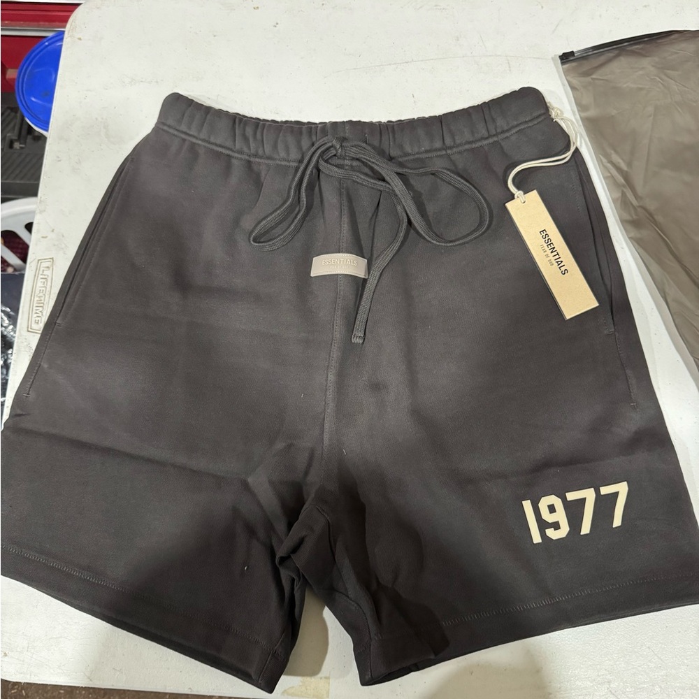 Essentials Men's Black Shorts